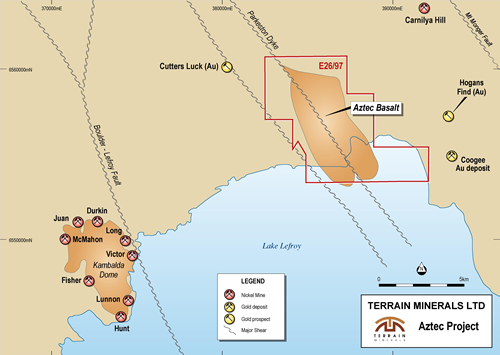 Location Map: East Kambalda Project