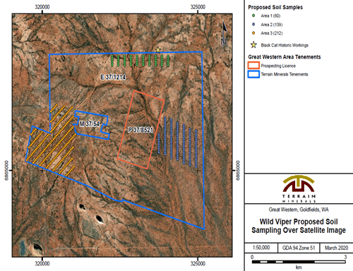 Figure 2: April 2020 soil program over Wild-viper